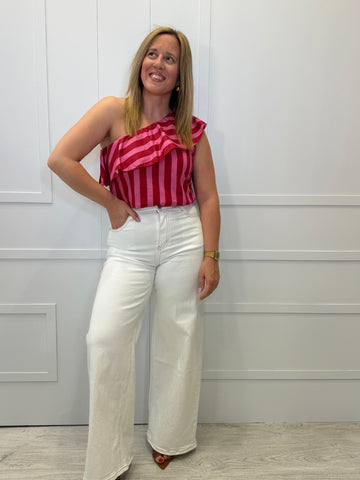 Jeans Solares Blanco