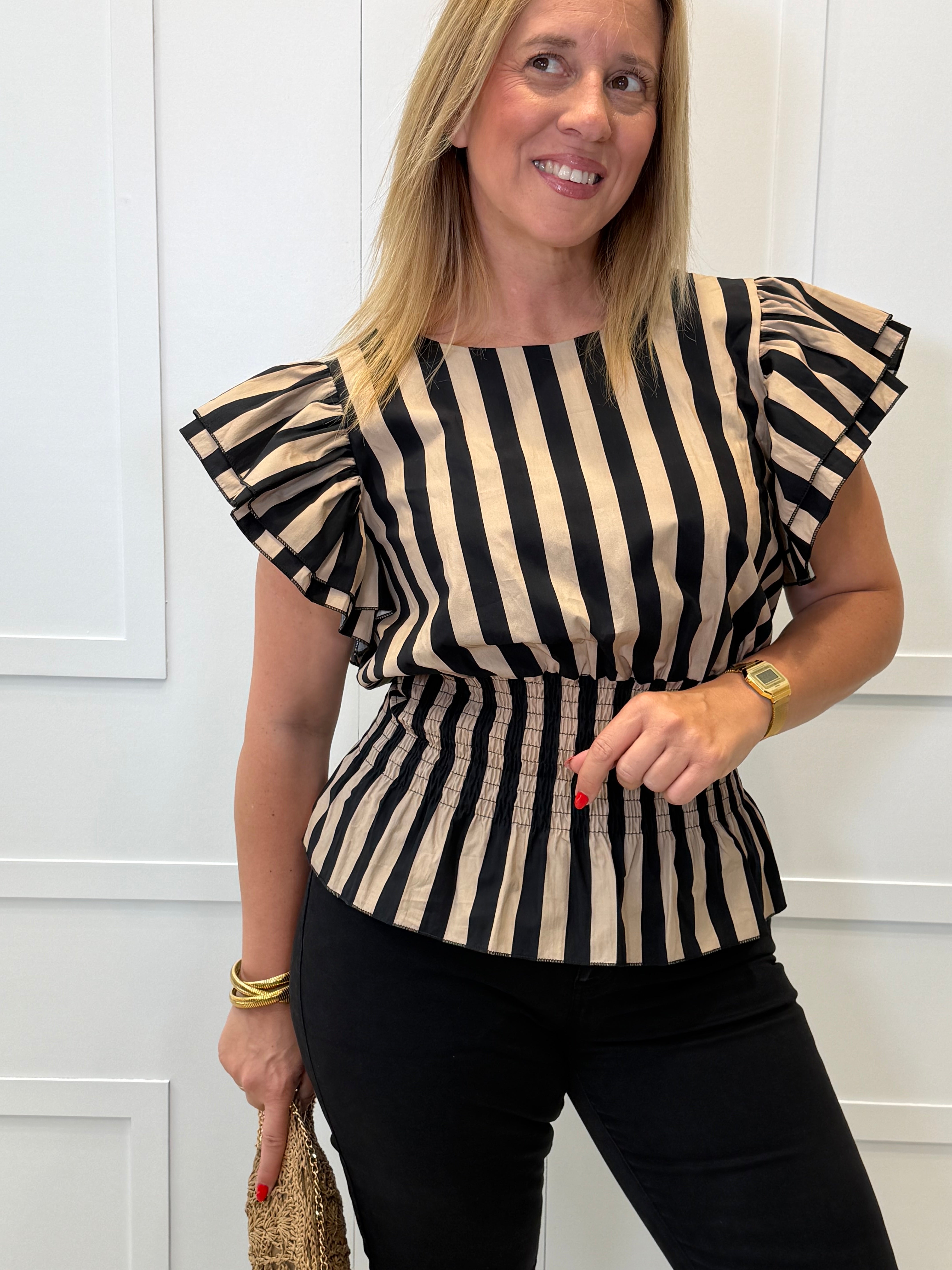 Blusa Marina De Cudeyo Negra