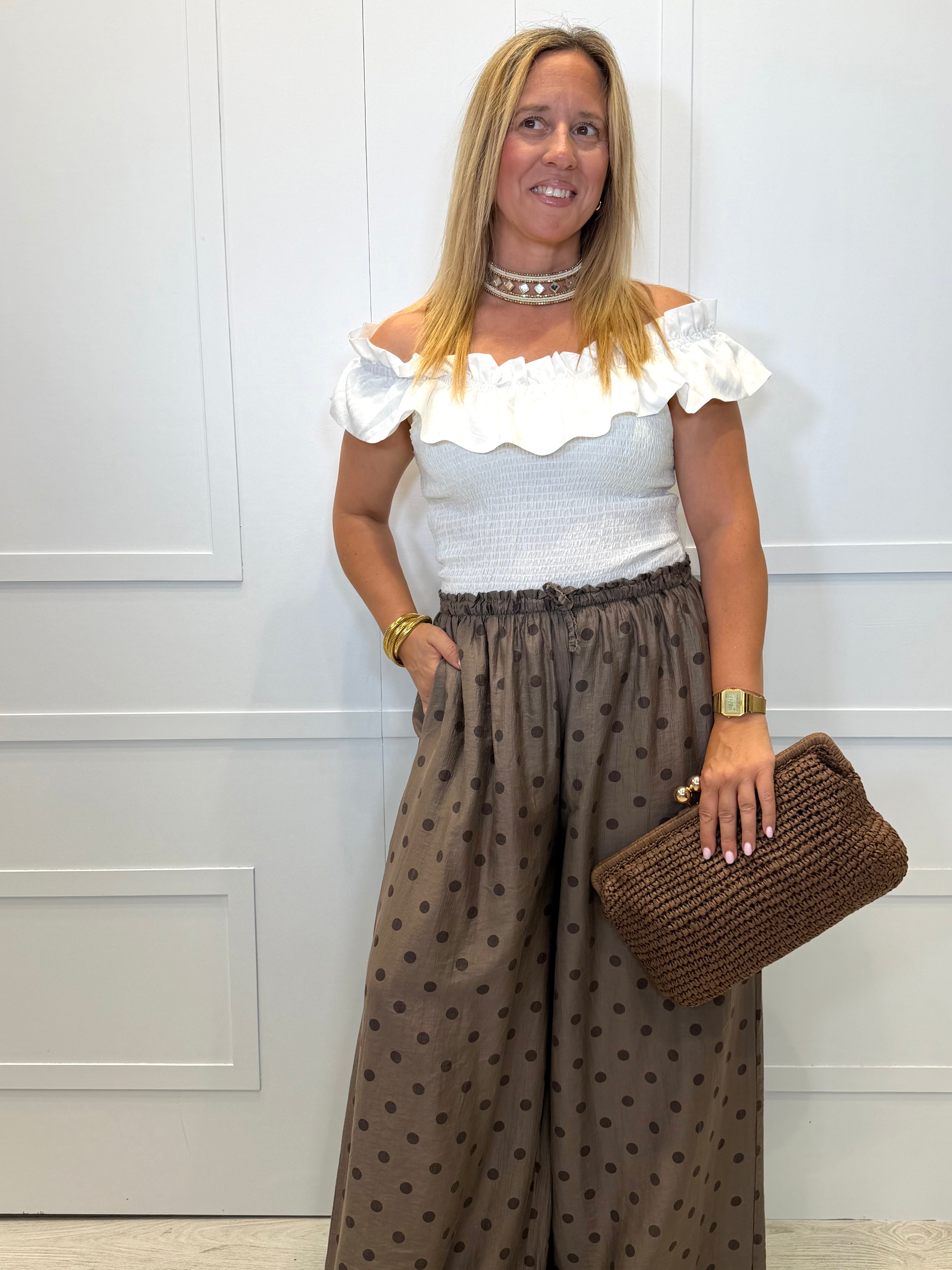 Pantalón Mazcuerras Chocolate