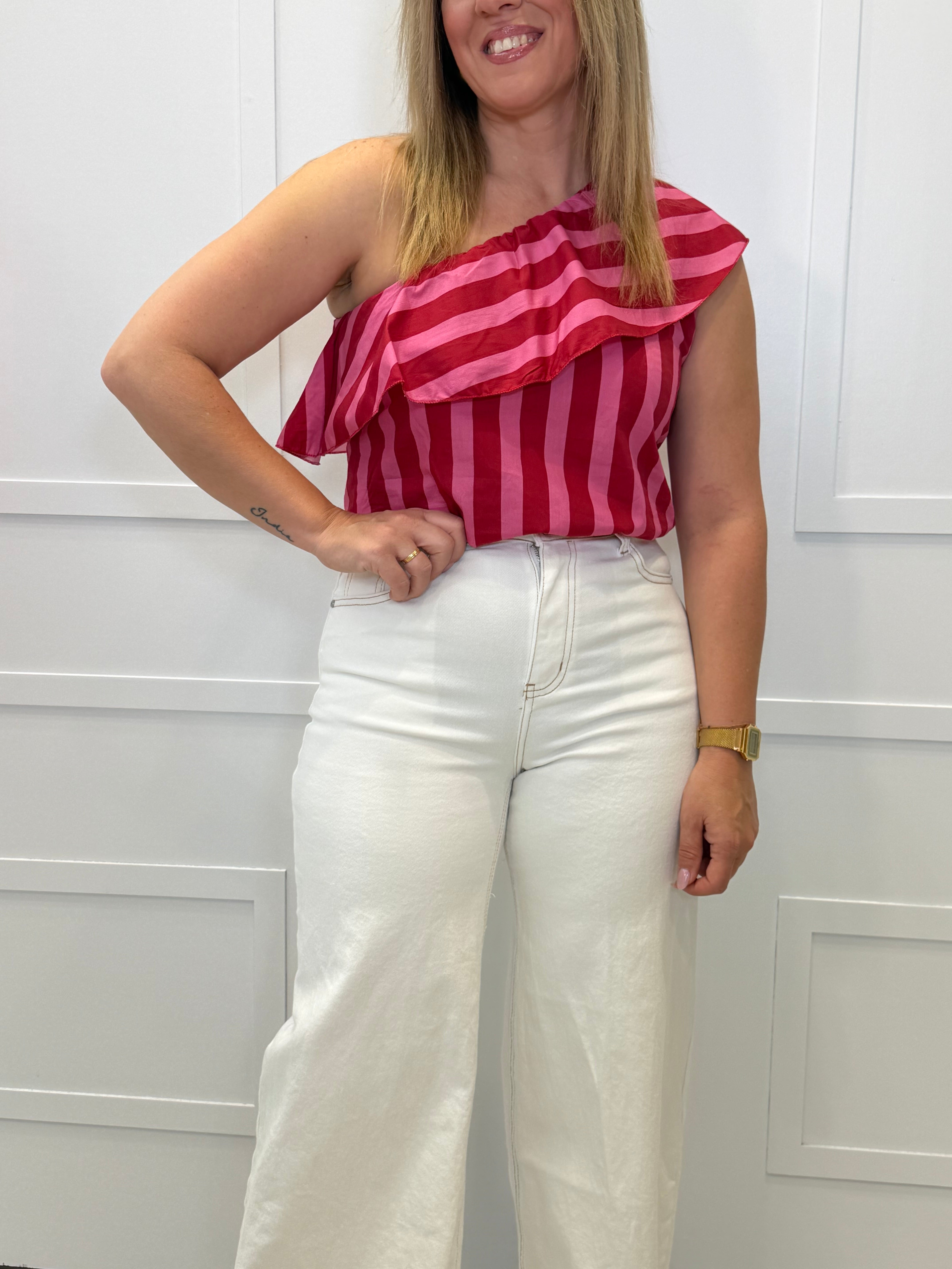 Jeans Solares Blanco