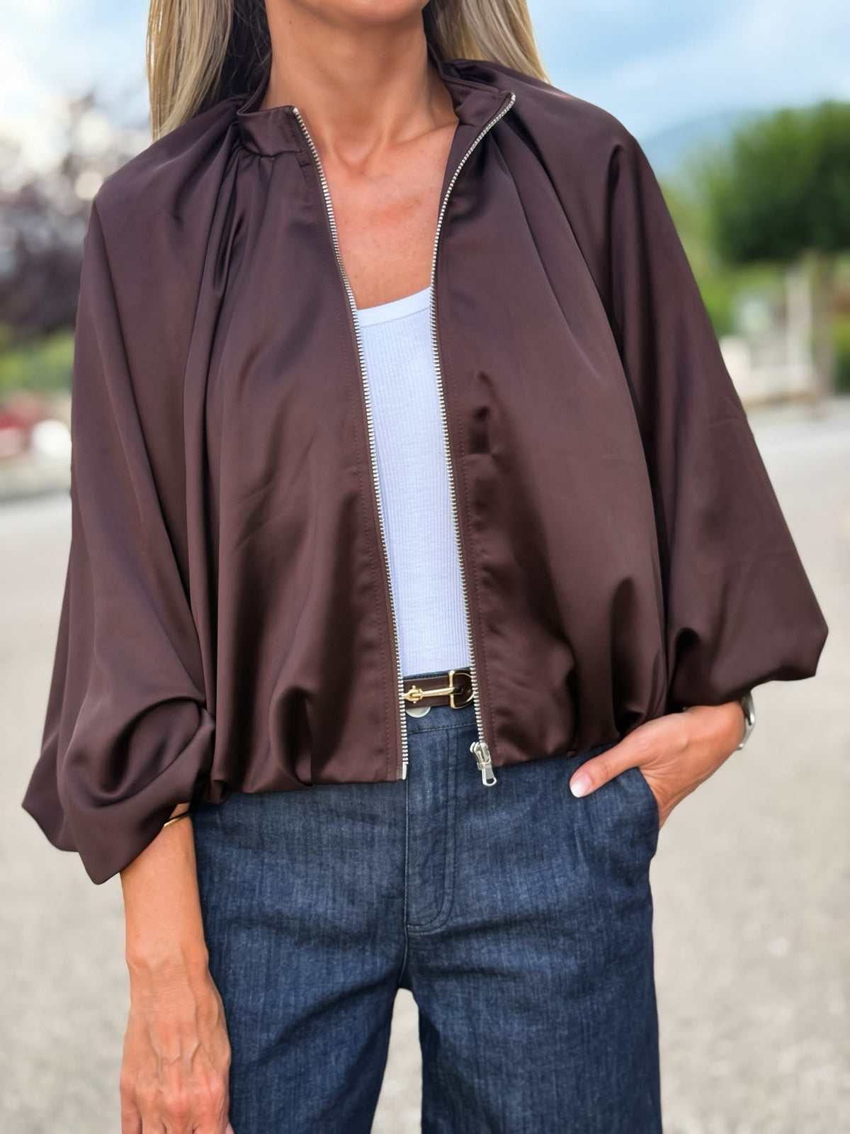 Chaqueta Escobedo Chocolate