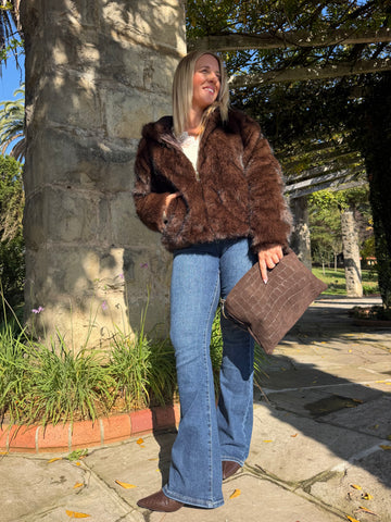 Chaqueta Esles Marron