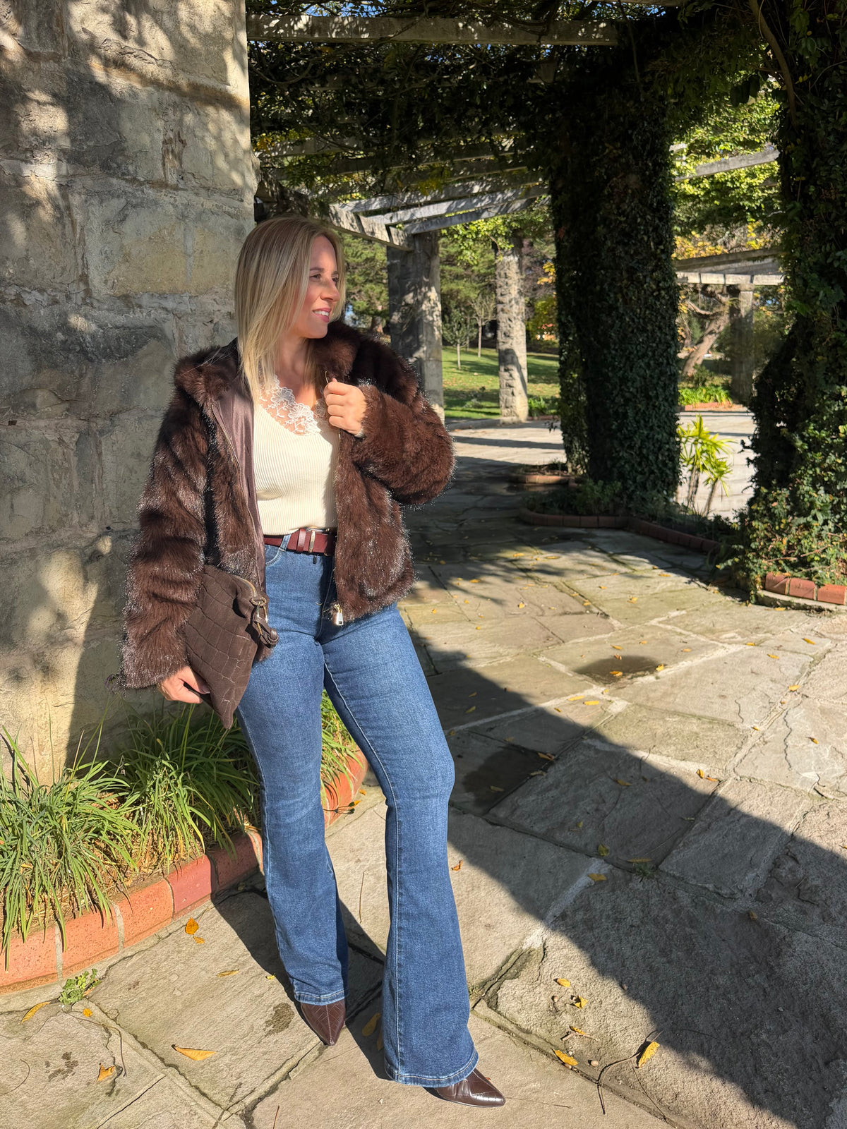 Chaqueta Esles Marron