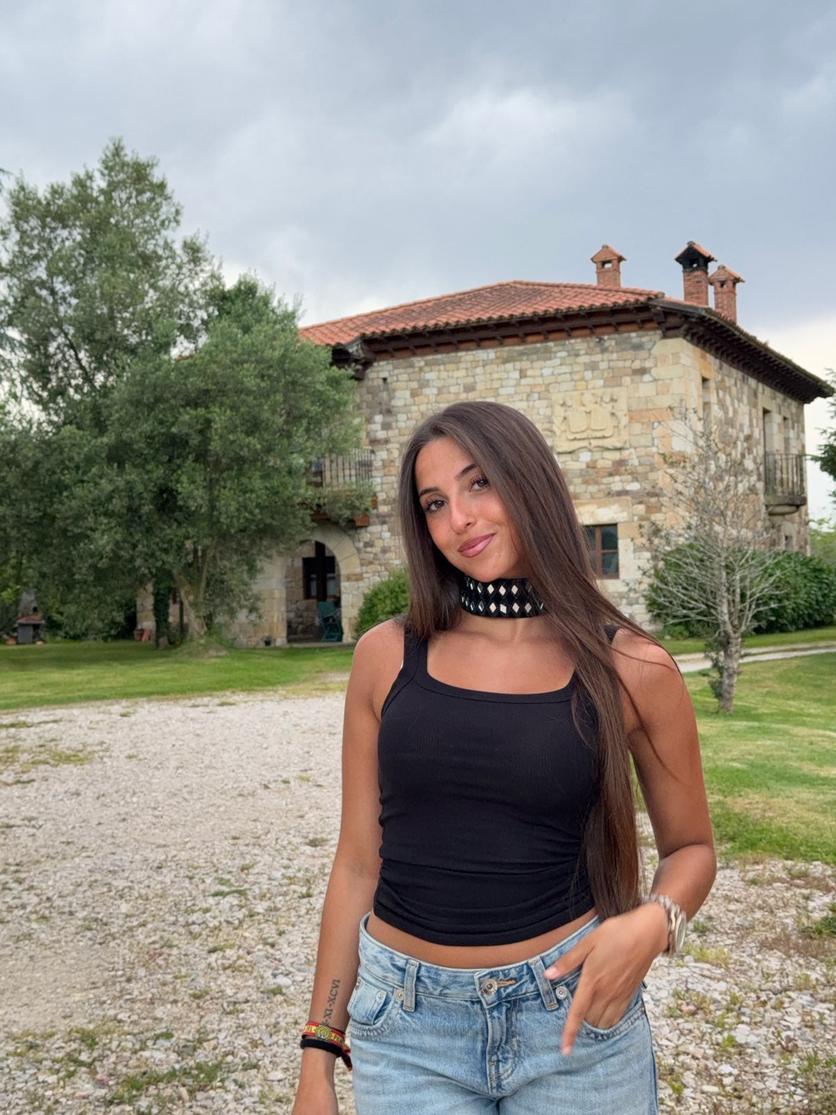 Choker Galizano Negro