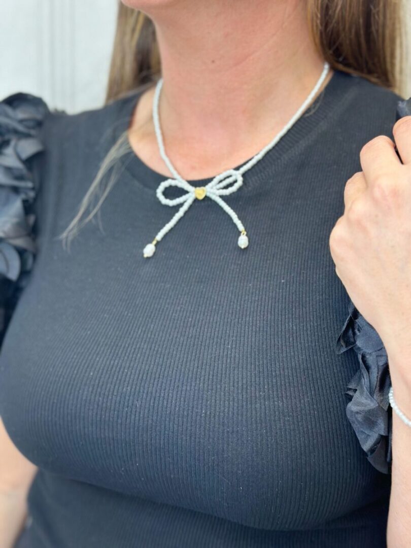 Collar Bádames Perlas