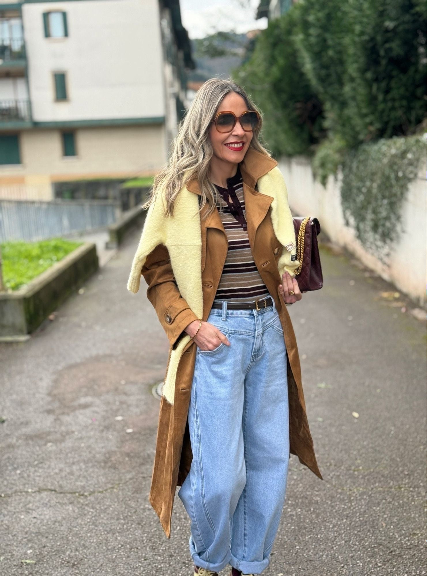 Gabardina Tagle Camel