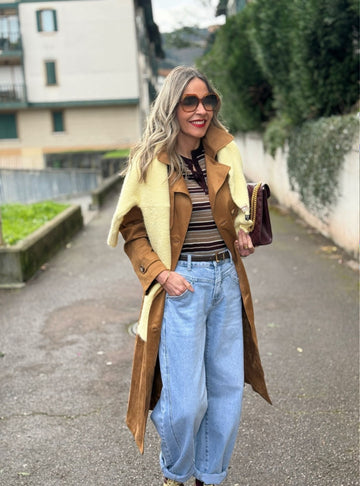 Gabardina Tagle Camel
