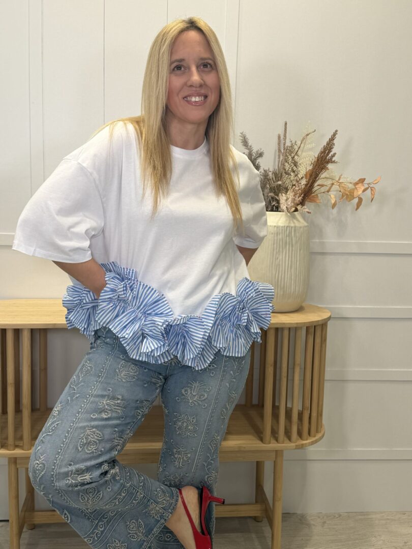 Camiseta Alisas Blanca
