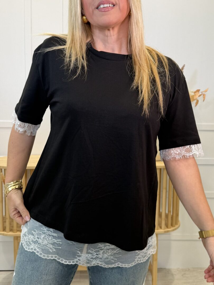 Camiseta Reinosa Negra