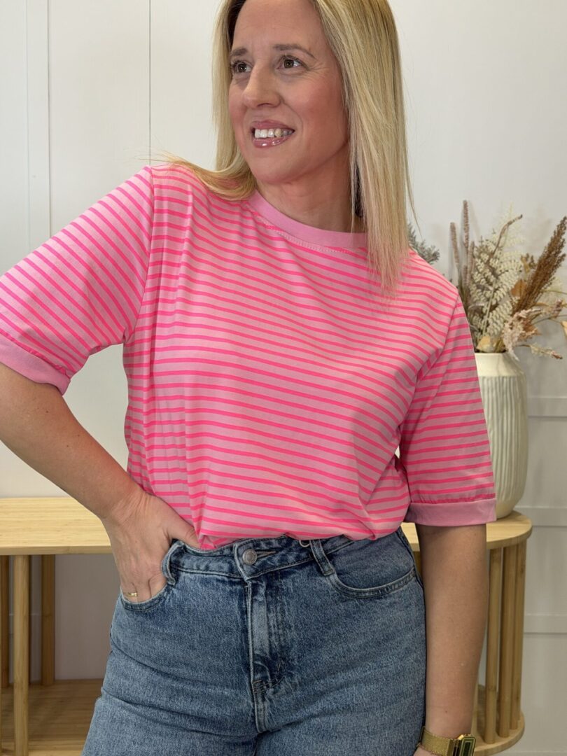 Camiseta Piélagos Rosa
