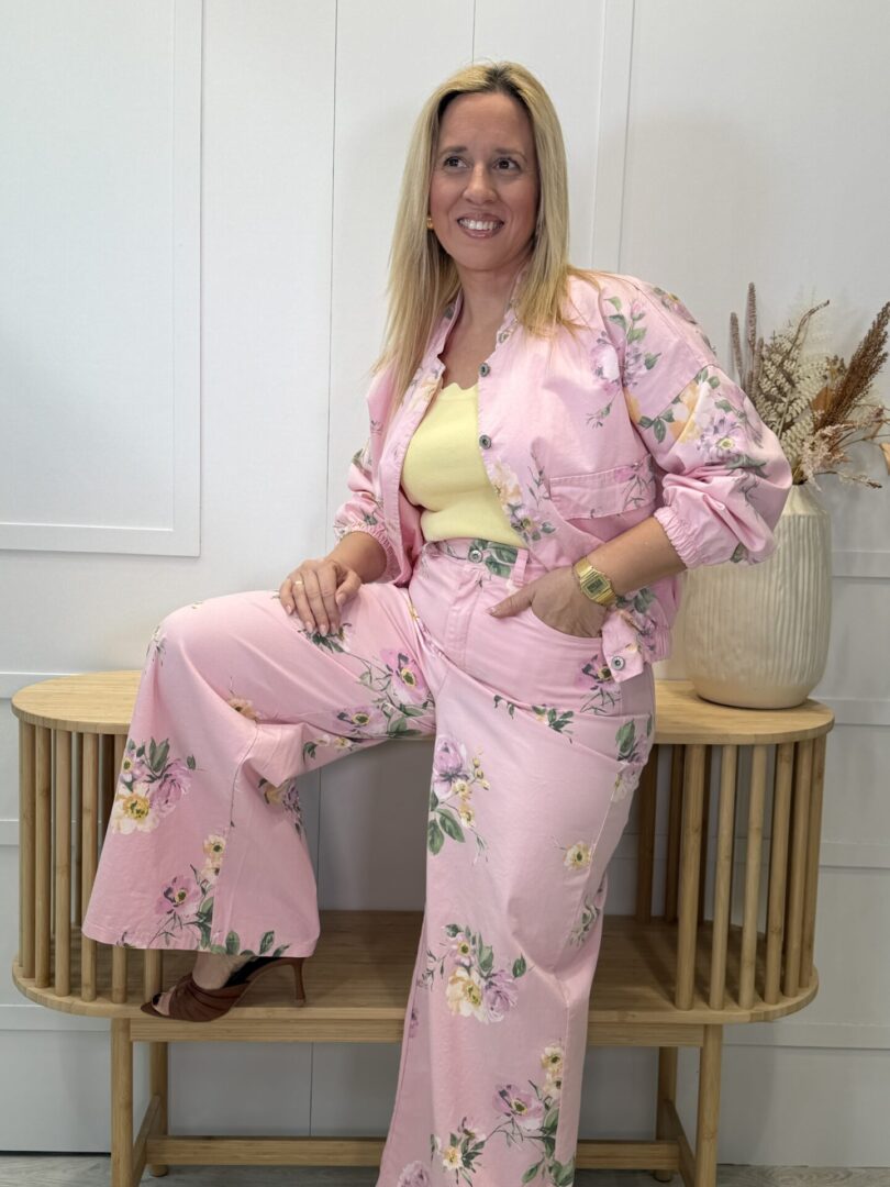 Pantalón Bárcena De Cicero Rosa