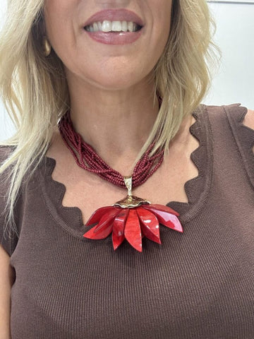 Collar Correpoco Rojo