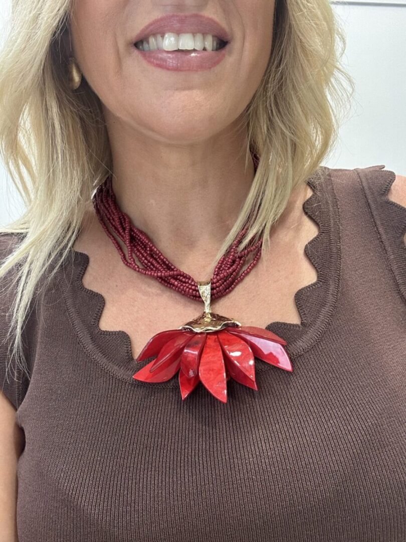 Collar Correpoco Rojo