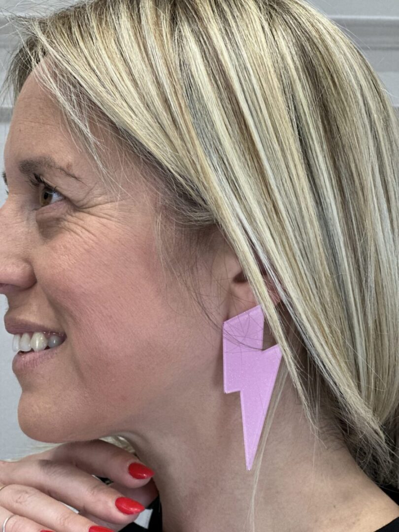 Pendientes Maxi Rayo
