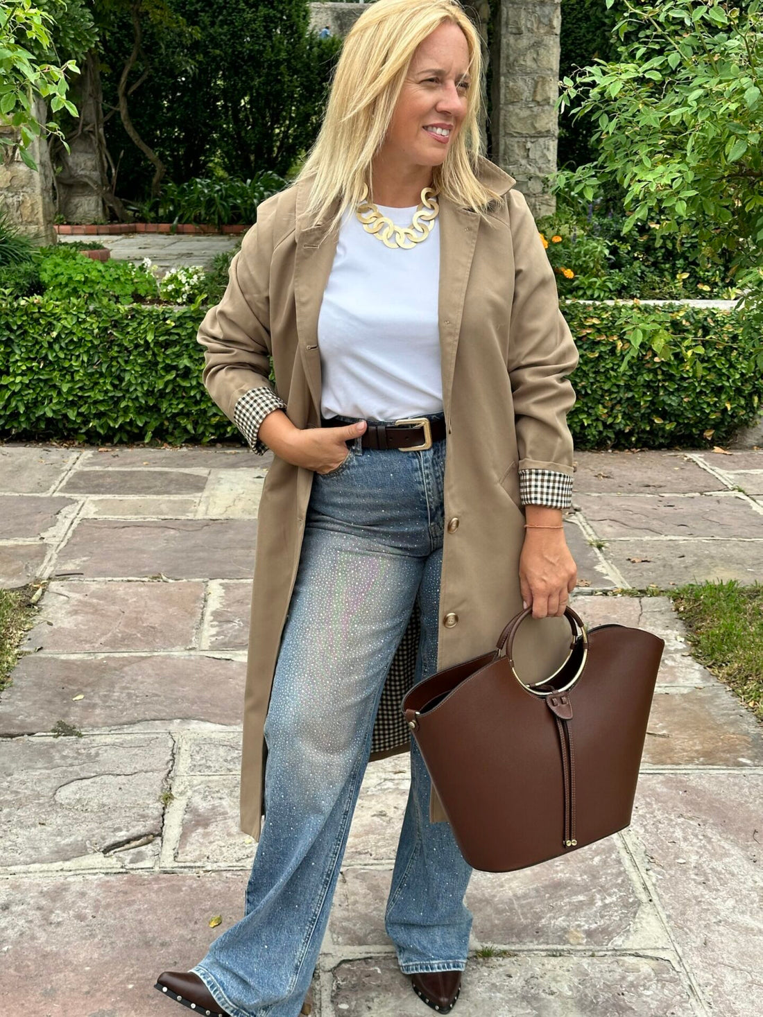 Gabardina Santander Camel
