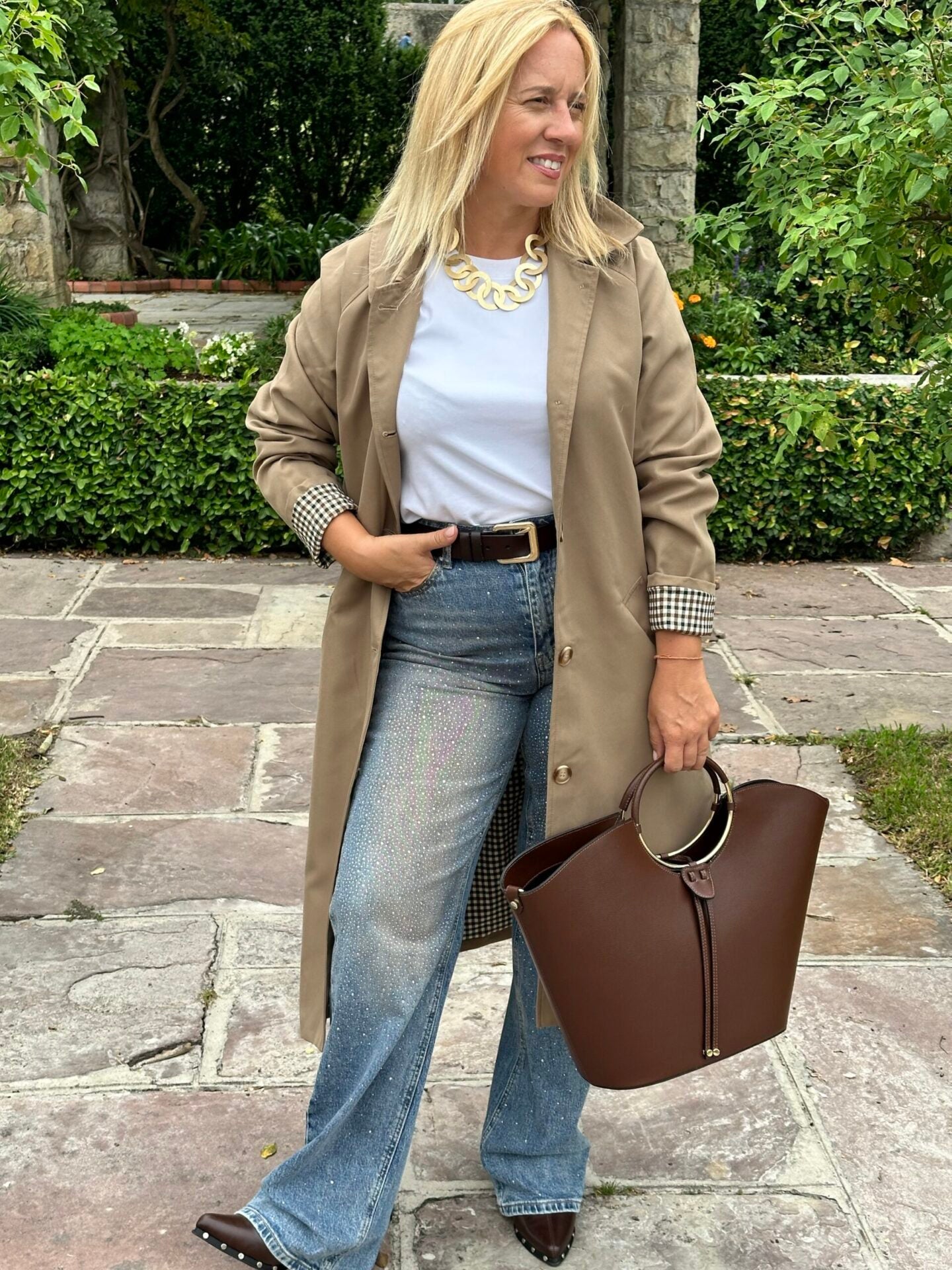 Gabardina Santander Camel