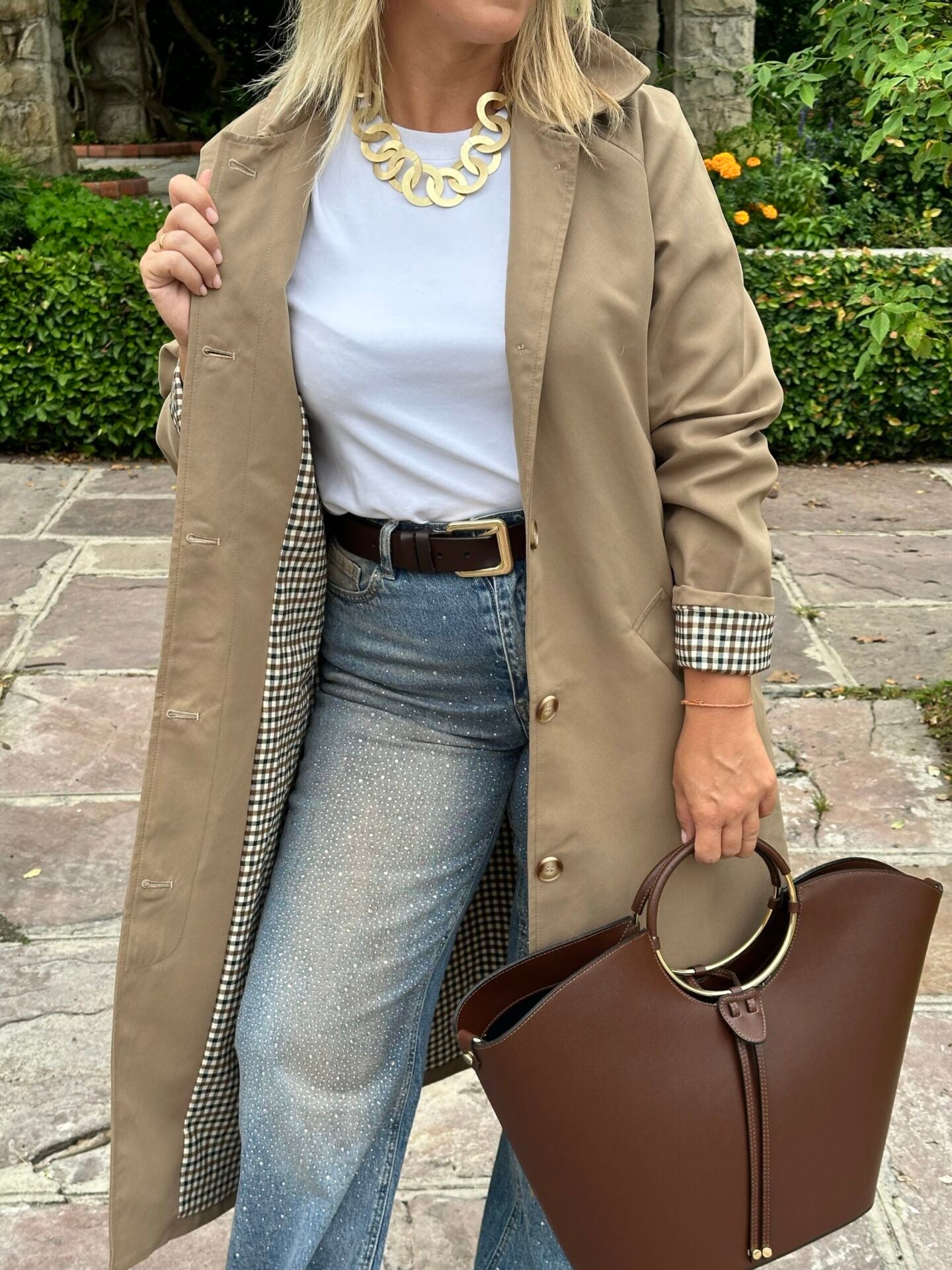 Gabardina Santander Camel