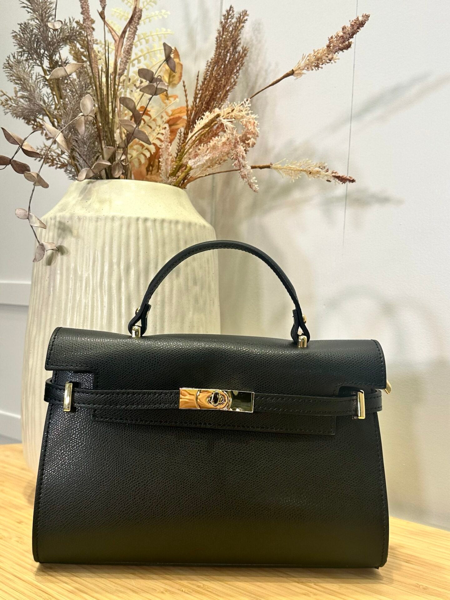 Bolso Treceño Negro