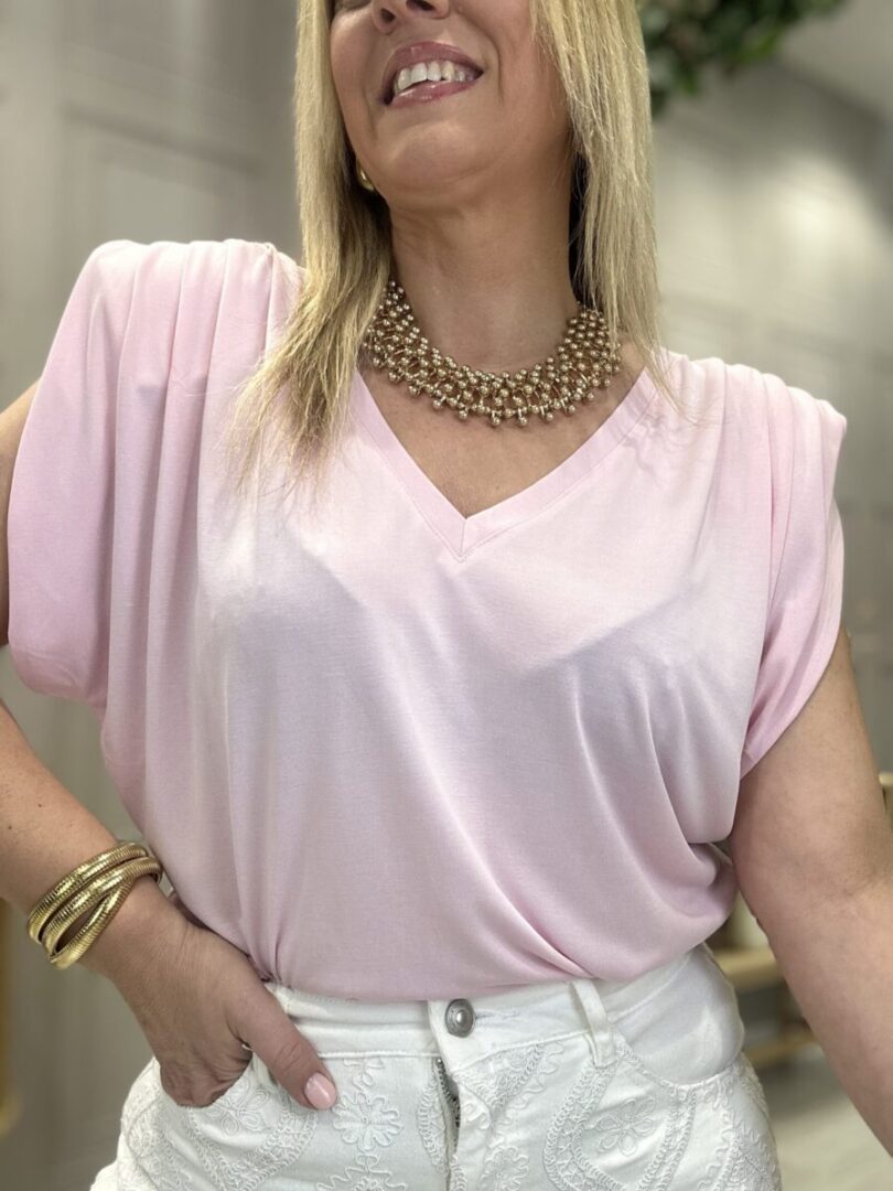 Camiseta Solórzano Rosa