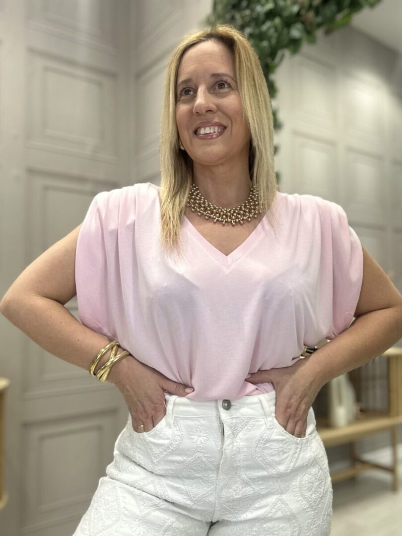 Camiseta Solórzano Rosa