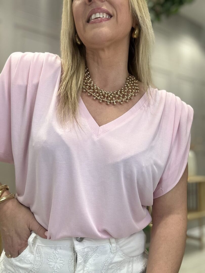 Camiseta Solórzano Rosa