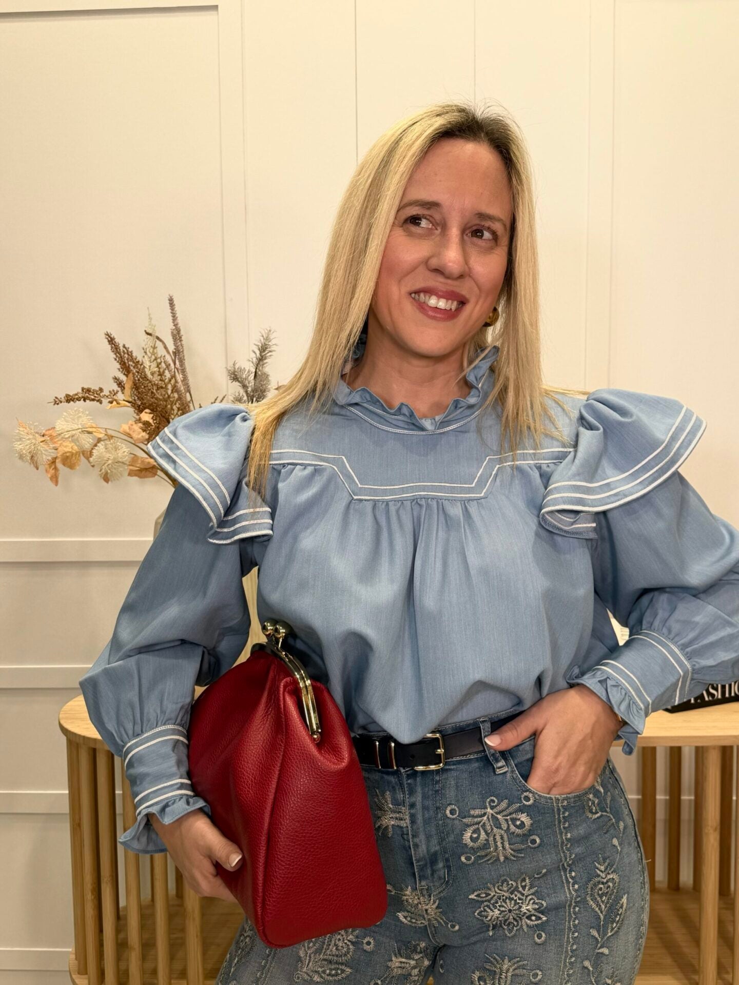 Camisa Voto Azul