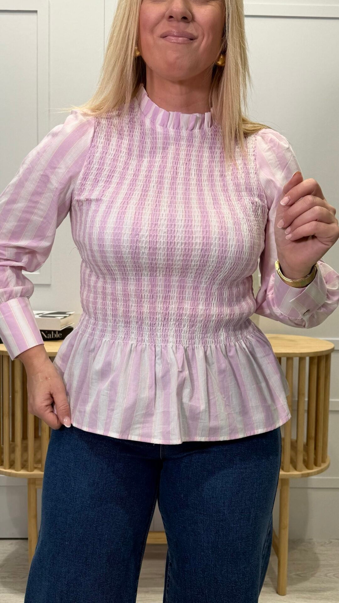 Camisa Solórzano Rosa