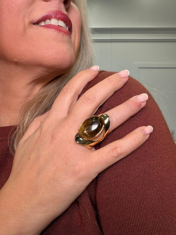 Anillo Celis Marrón