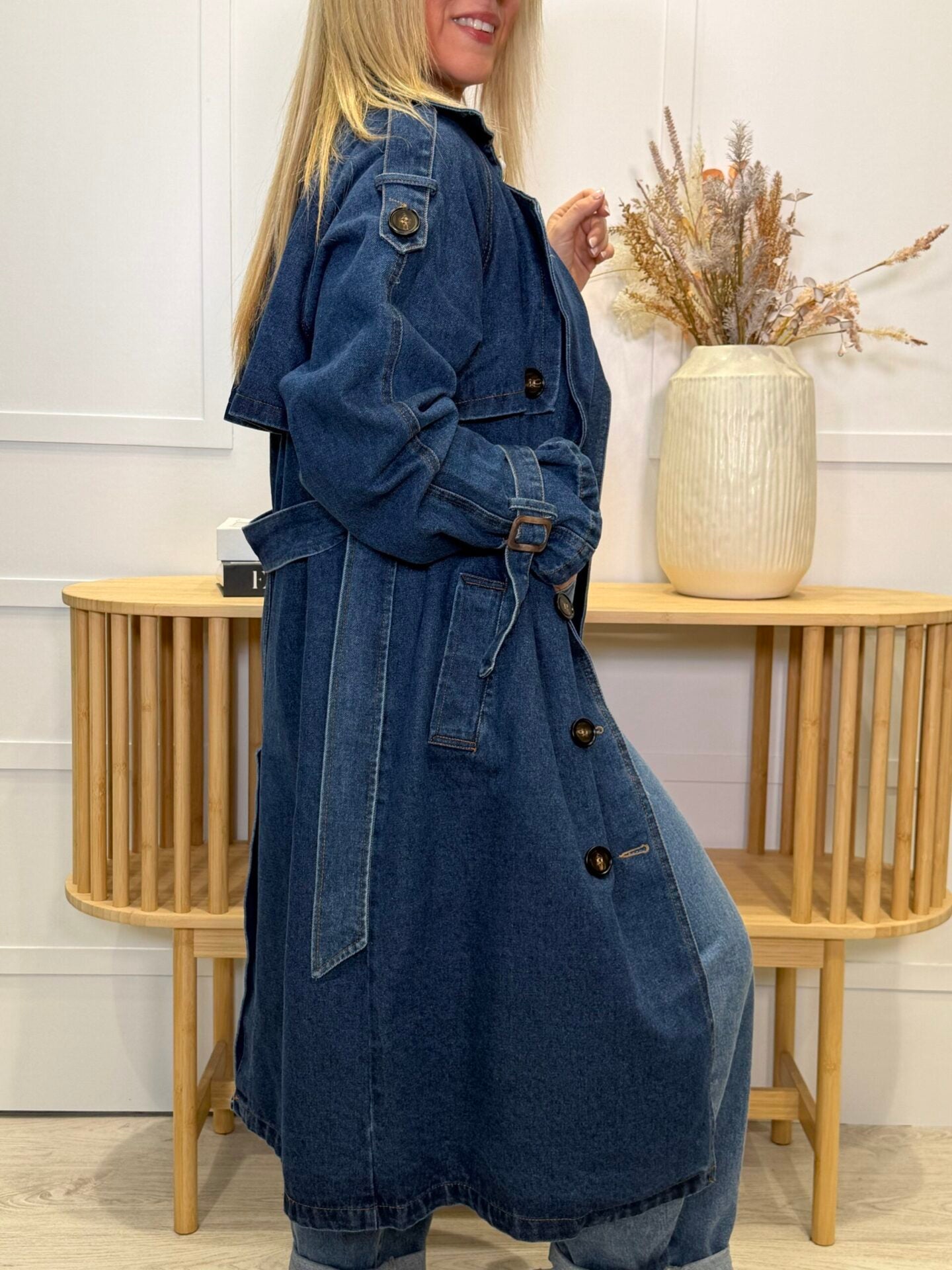 Gabardina Miengo Denim