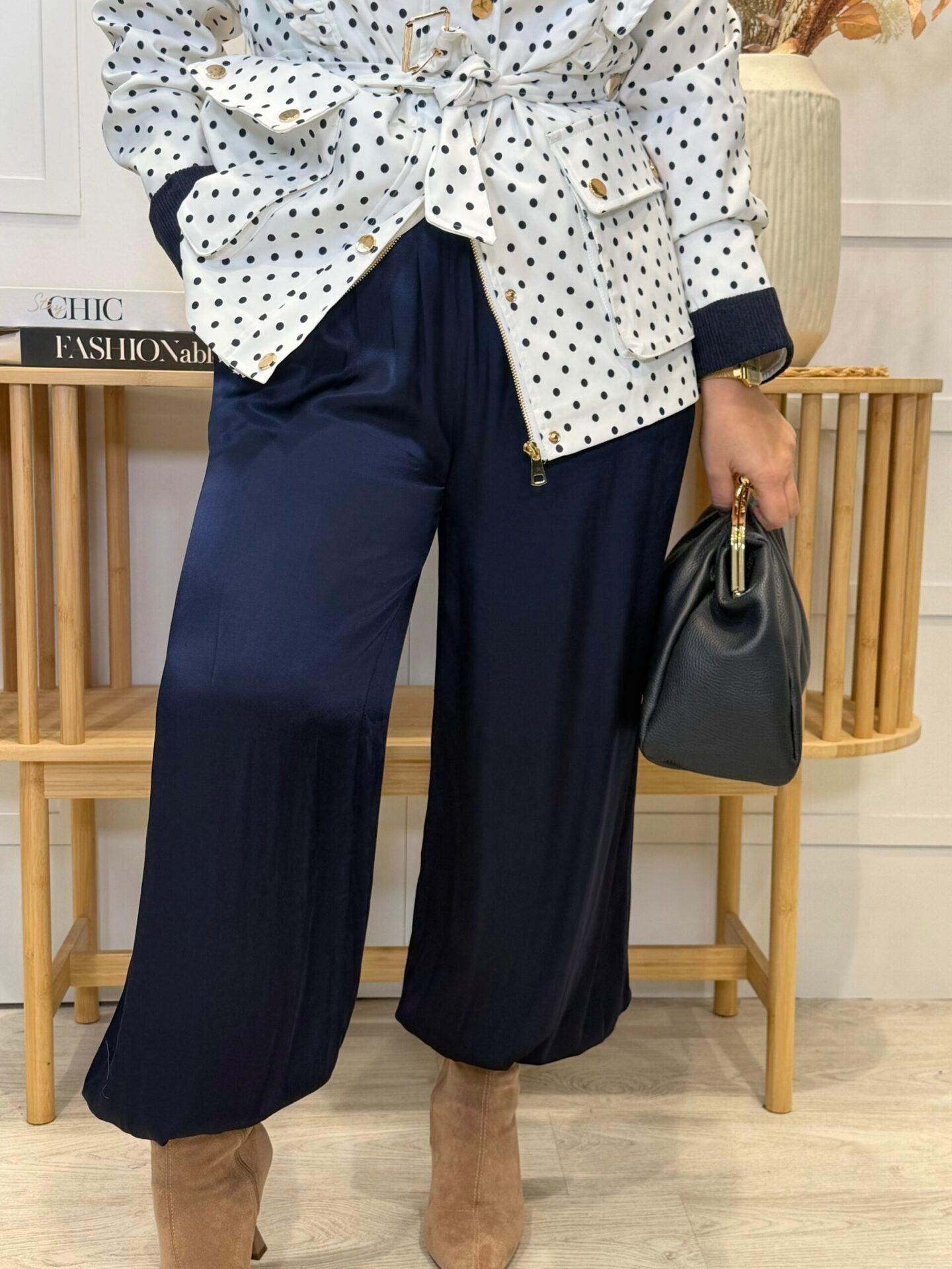Pantalón Bombacho Luey Marino
