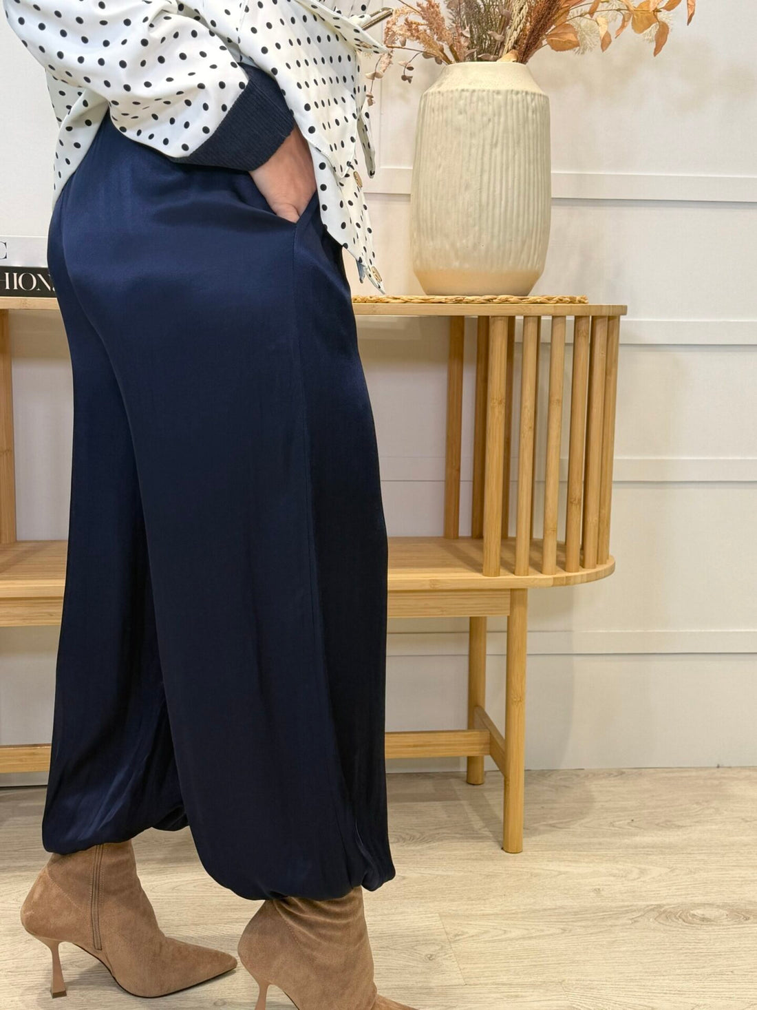 Pantalón Bombacho Luey Marino