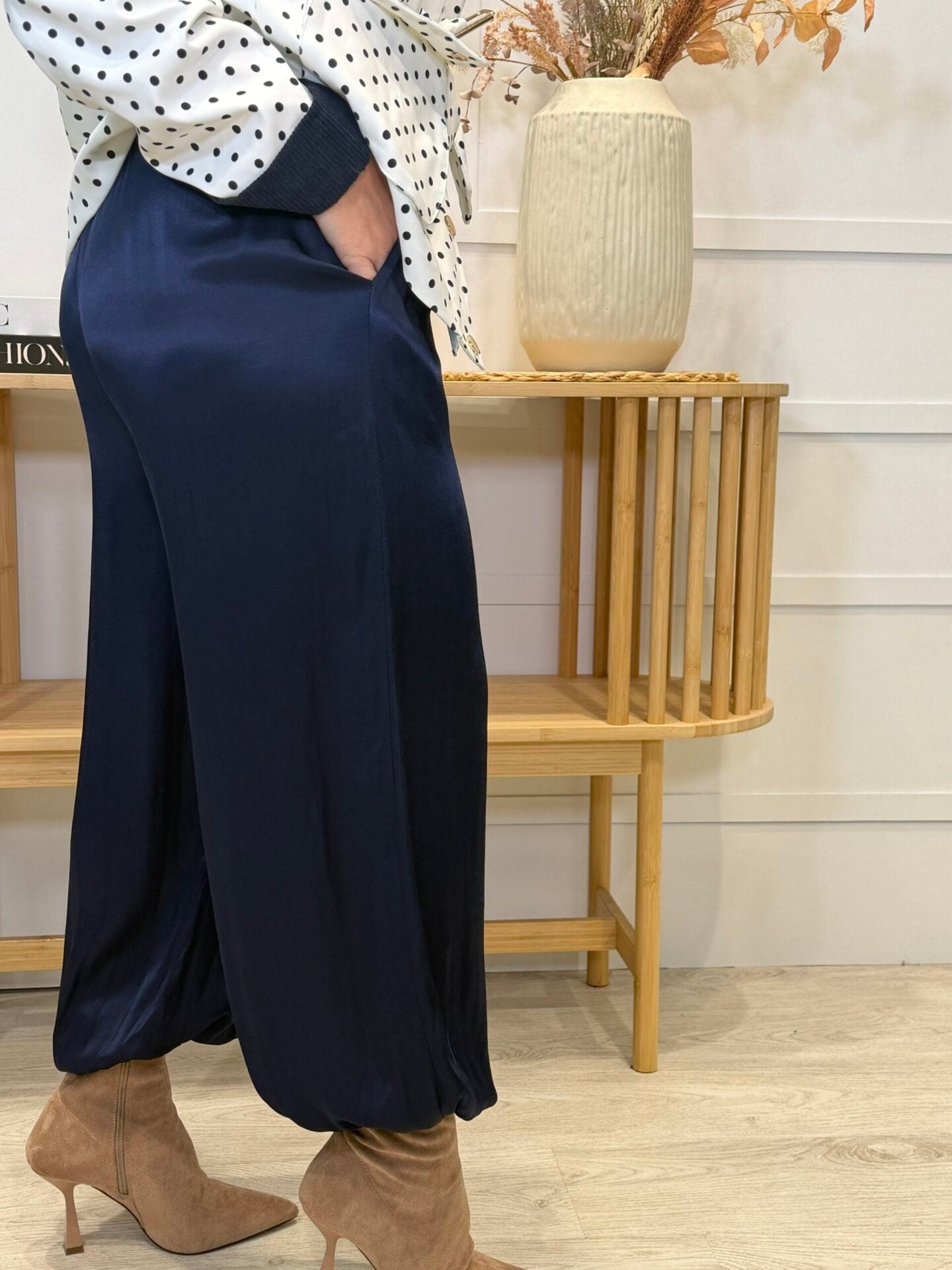 Pantalón Bombacho Luey Marino