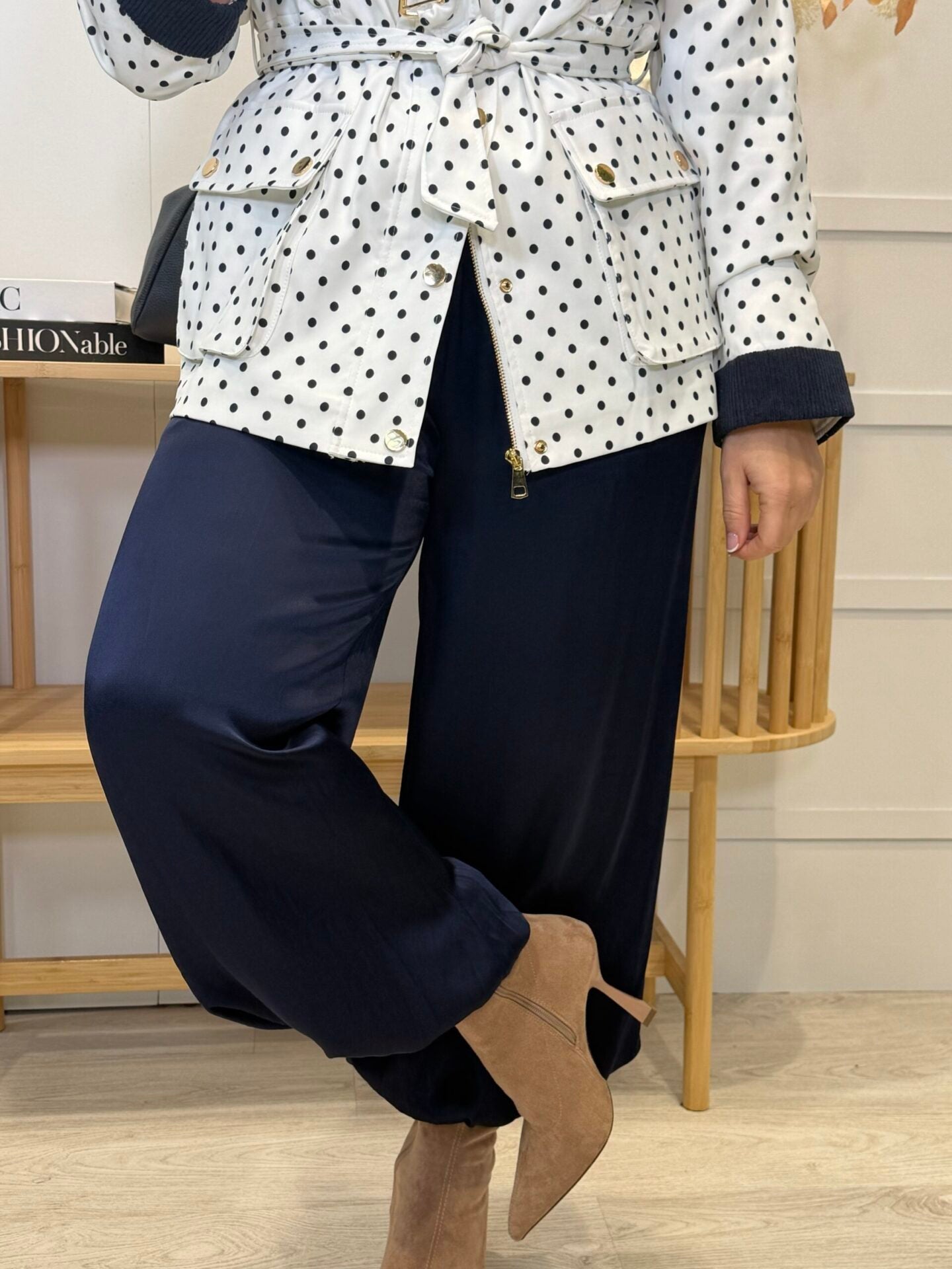 Pantalón Bombacho Luey Marino