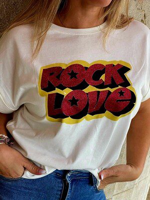 Camiseta Rock Love
